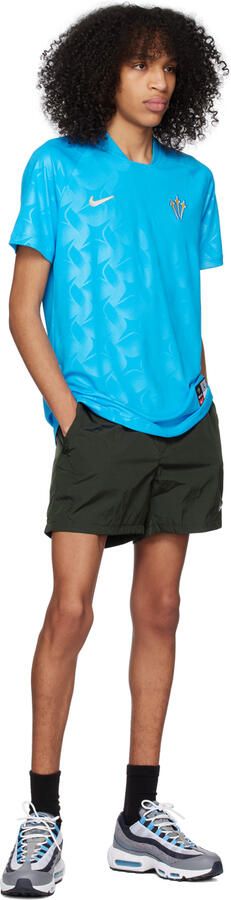 Nike Gray & Navy Air Max 95 Sneakers - Picture 4