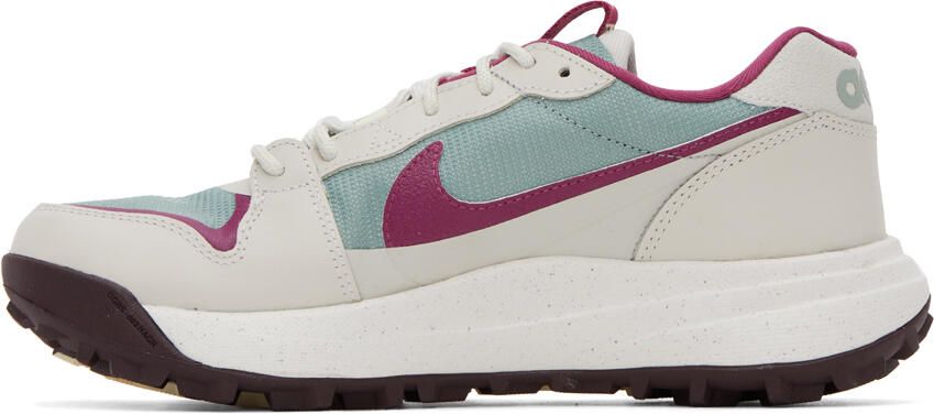 Nike Gray & Purple ACG Lowcate Sneakers - Picture 3