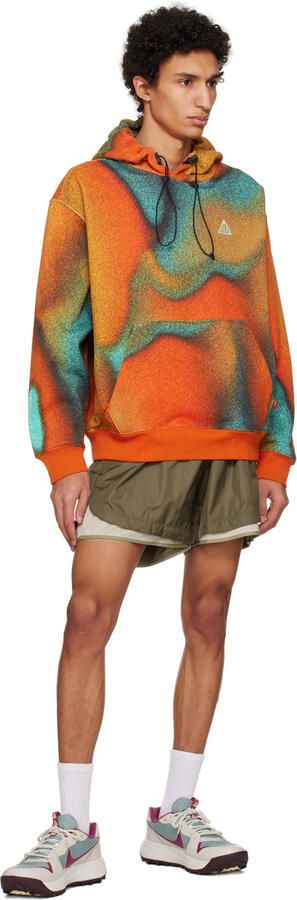 Nike Gray & Purple ACG Lowcate Sneakers - Picture 4