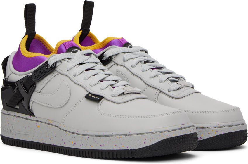 Nike Gray Undercover Edition Air Force 1 Sneakers - Picture 2