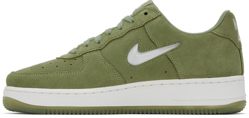 Nike Green Air Force 1 Low Retro Sneakers - Picture 3
