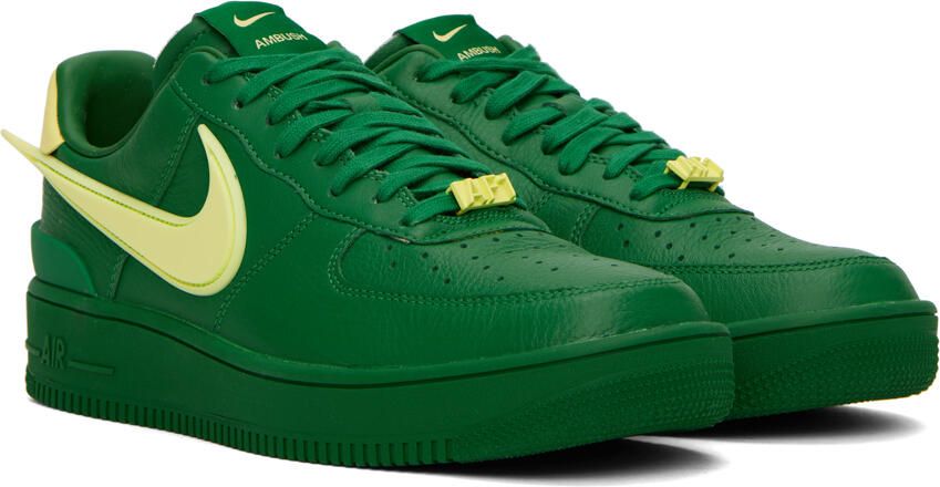 Nike Green AMBUSH Edition Air Force 1 Sneakers - Picture 2