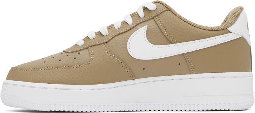 Nike Khaki Air Force 1 '07 Sneakers - Picture 3