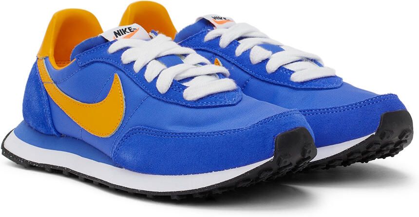 Nike Kids Blue & Yellow Waffle Trainer 2 Big Kids Sneakers - Picture 2