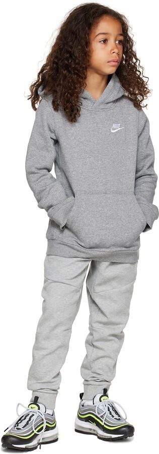 Nike Kids Gray & Black Air Max 97 Big Kids Sneakers - Picture 4