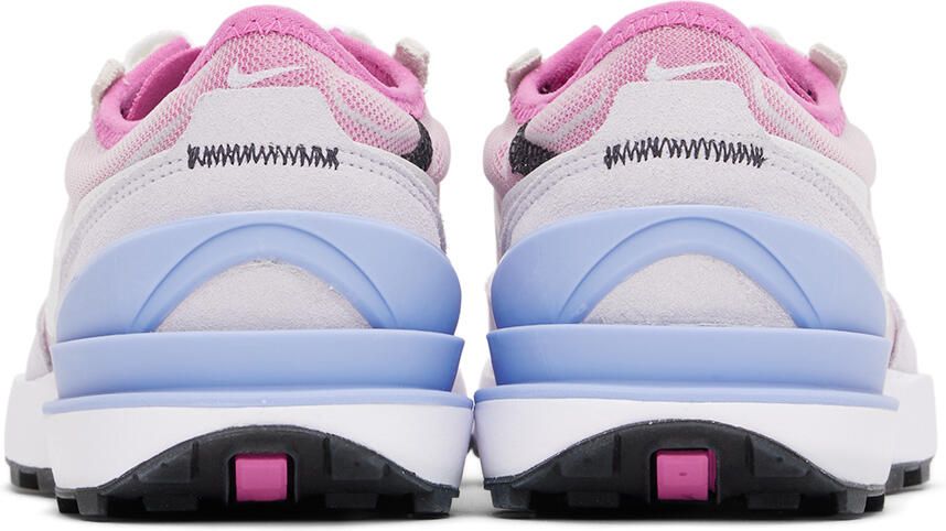 Nike Kids Pink & Gray Waffle One Big Kids Sneakers