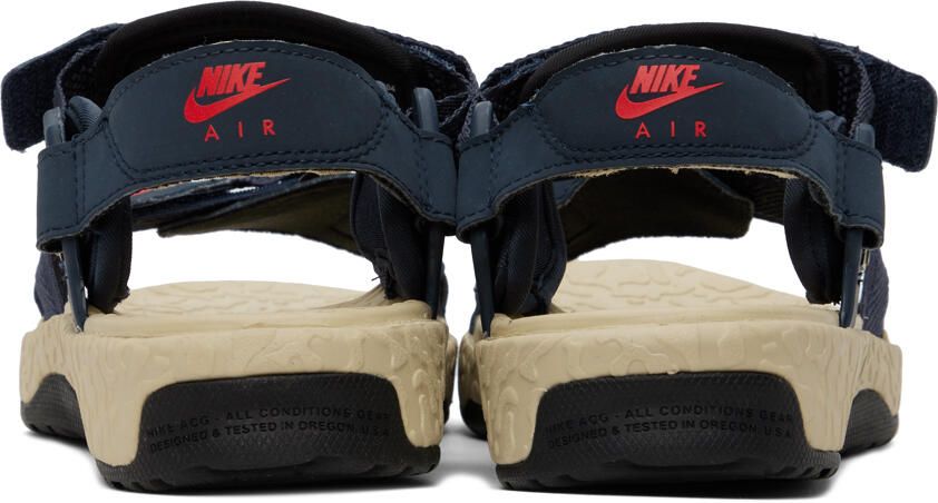 Nike Navy Air Deschutz+ Sandals