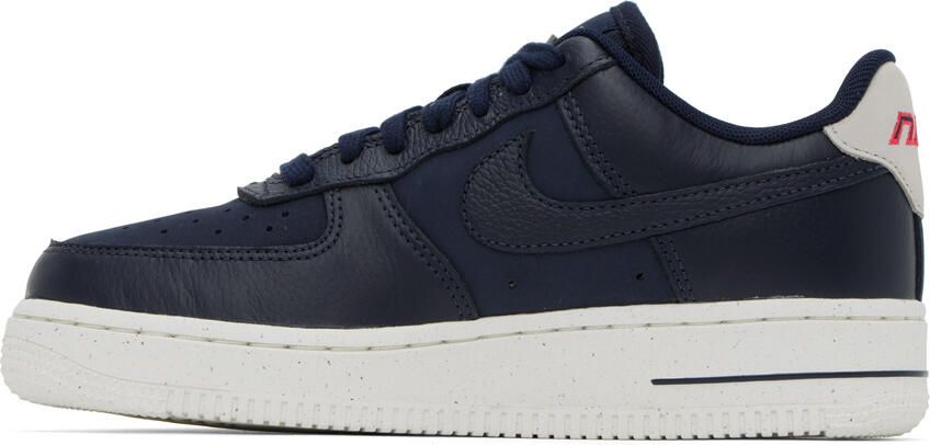Nike Navy Air Force 1 '07 Sneakers - Picture 3