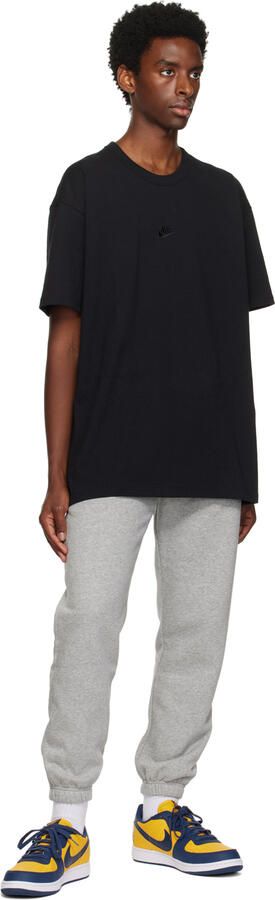 Nike Navy & Yellow Terminator Low Sneakers - Picture 4