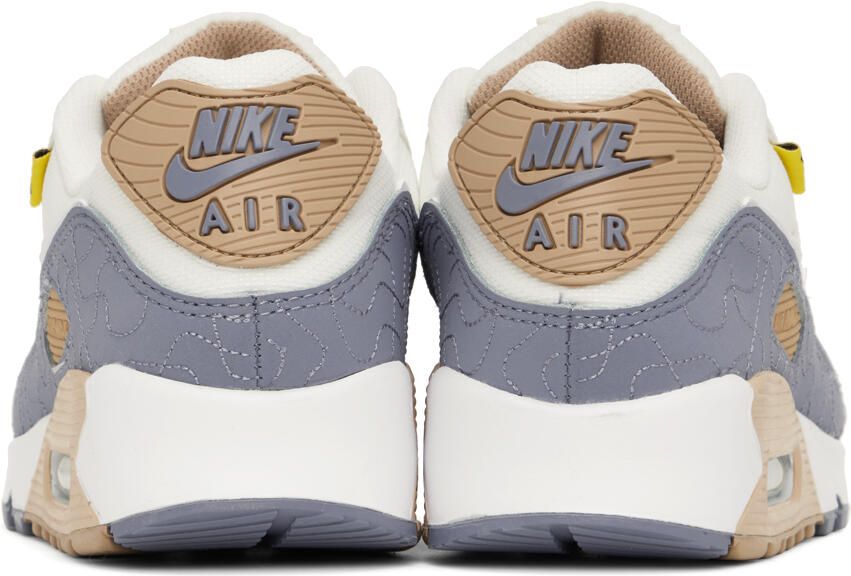 Nike Off-White & Beige Air Max 90 SE Sneakers