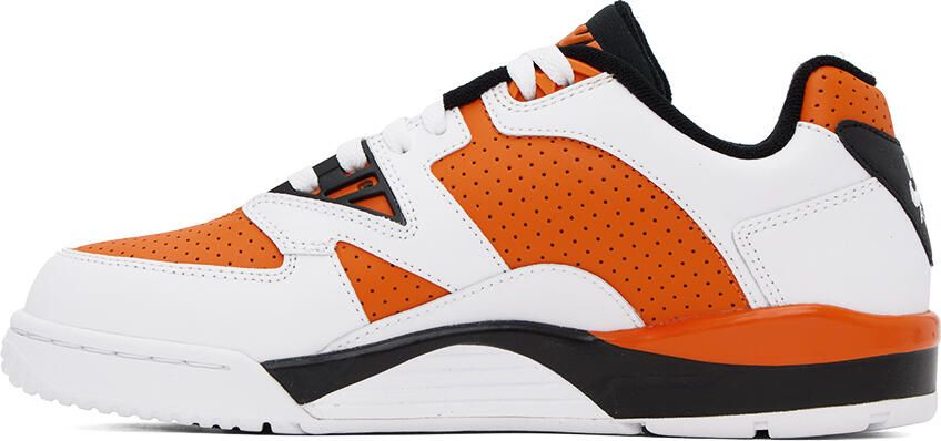 Nike Orange Air Cross 3 Low Sneakers - Picture 3