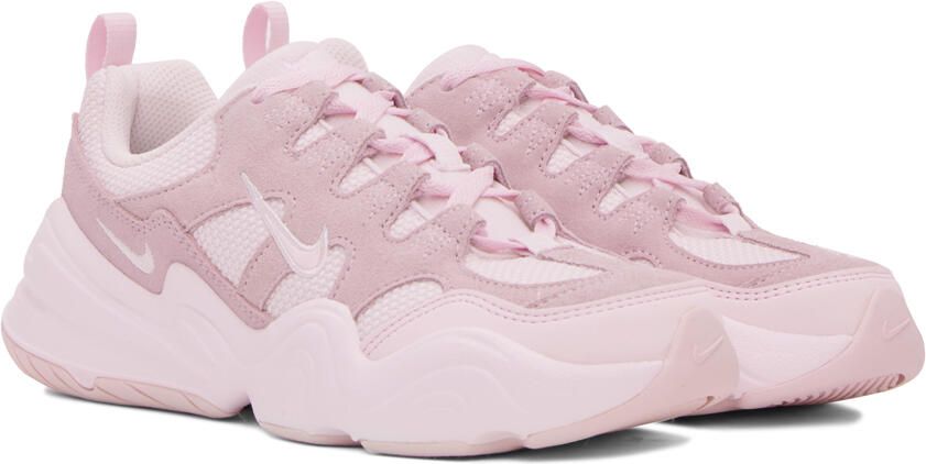 Nike Pink Tech Hera Sneakers - Picture 2