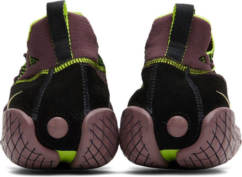 Nike Purple & Black ISPA Link Sneakers - Picture 6