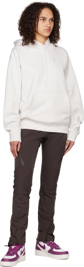 Nike Purple & White Air Force 1 '07 Sneakers - Picture 4