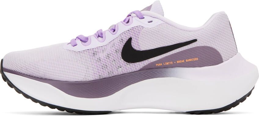 Nike Purple Zoom Fly 5 Sneakers - Picture 3