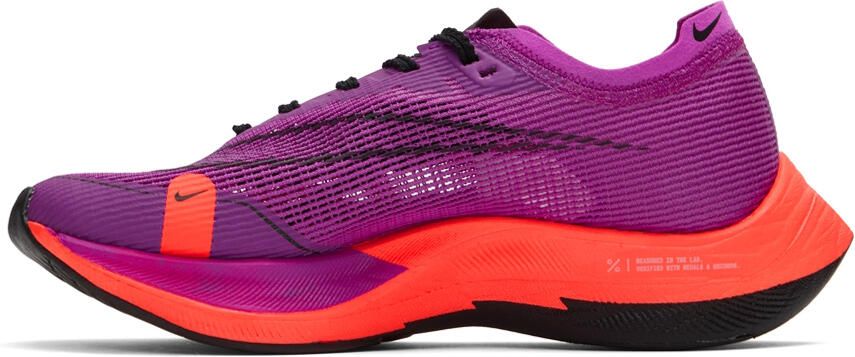 Nike Purple ZoomX Vaporfly Next 2 Sneakers - Picture 3
