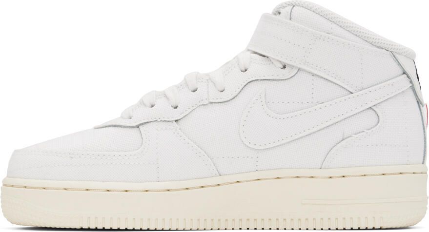 Nike White Air Force 1 '07 Mid Sneakers - Picture 3