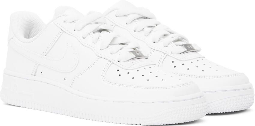 Nike White Air Force 1 '07 Sneakers - Picture 8