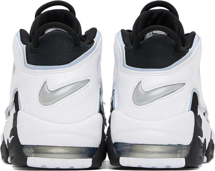 Nike White & Black Air More Uptempo '96 Sneakers