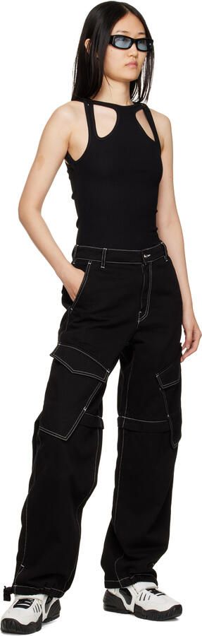 Nike White & Black AMBUSH Edition Air Adjust Force Sneakers - Picture 5