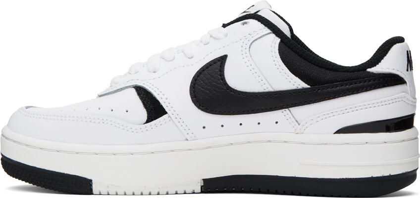Nike White & Black Gamma Force Sneakers - Picture 3