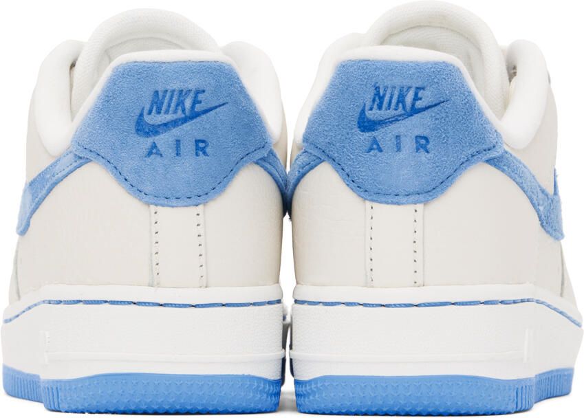 Nike White & Blue Air Force 1 LXX Sneakers