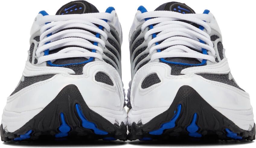 Nike White & Blue Air Tuned Max Sneakers - Picture 3