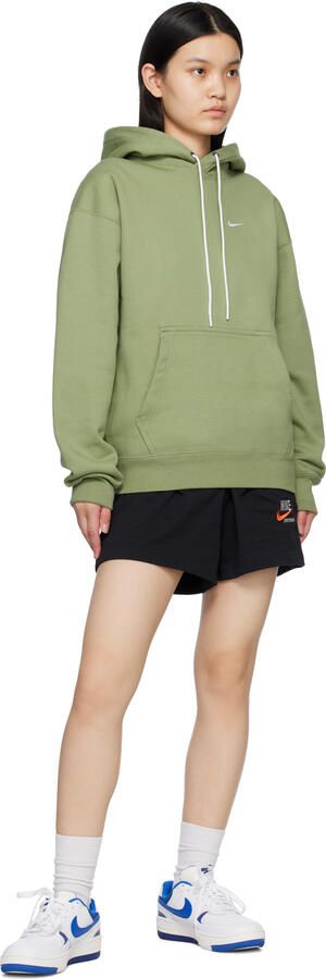 Nike White & Blue Gamma Force Sneakers - Picture 4