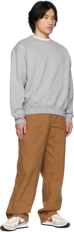 Nike White & Brown Air Pegasus '83 PRM Sneakers - Picture 4