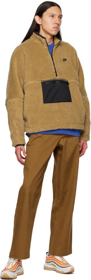 Nike White & Orange Air Max 97 SE Sneakers - Picture 4