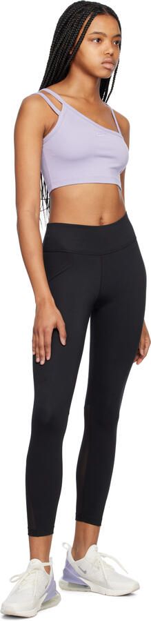 Nike White & Purple Air Max 270 Sneakers - Picture 4