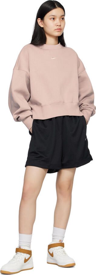 Nike White & Tan Air Force 1 '07 Sneakers - Picture 4