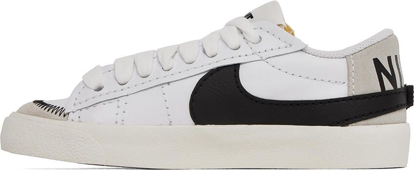 Nike White Blazer Low '77 Jumbo Sneakers - Picture 3
