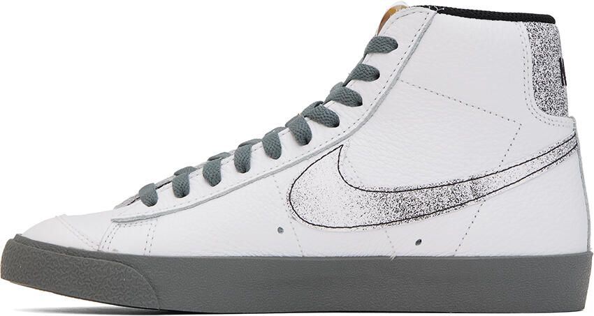 Nike White Blazer Mid '77 Sneakers - Picture 3