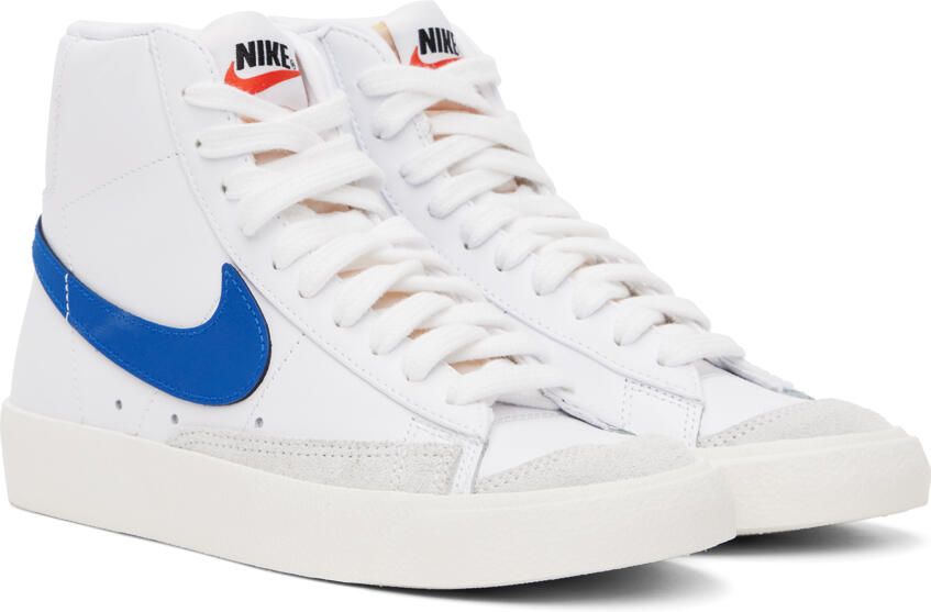 Nike White Blazer Mid '77 Vintage Sneakers - Picture 2