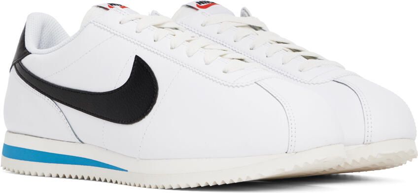 Nike White Cortez Sneakers - Picture 4