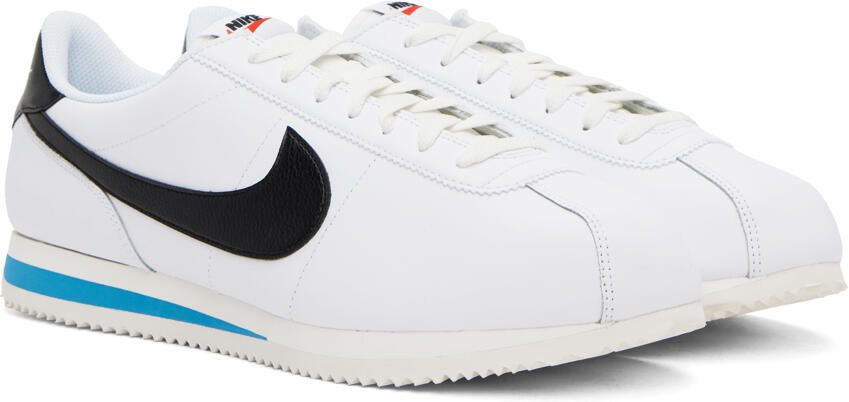 Nike White Cortez Sneakers - Picture 3