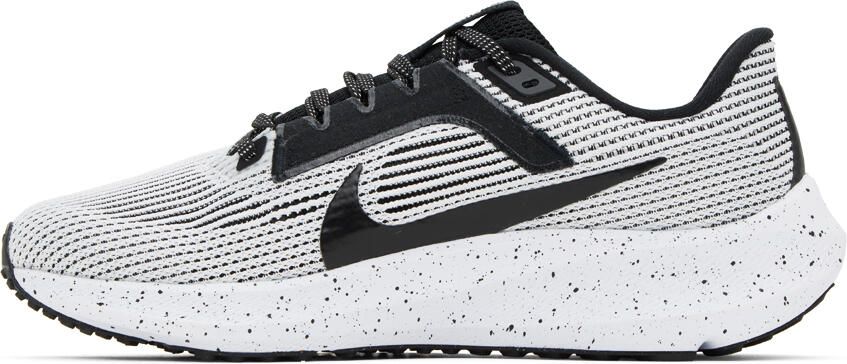 Nike White Pegasus 40 Sneakers - Picture 3