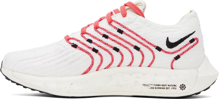 Nike White Pegasus Turbo Next Nature Sneakers - Picture 3