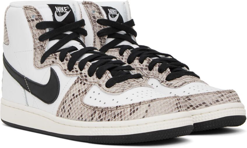 Nike White Terminator High Sneakers - Picture 2
