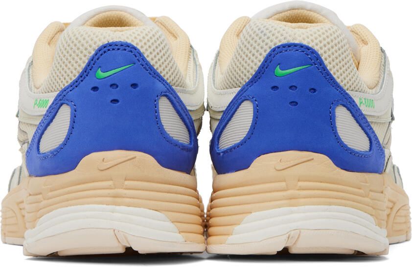 Nike Yellow & White P-6000 Sneakers