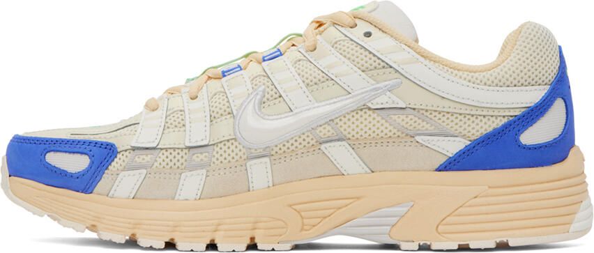Nike Yellow & White P-6000 Sneakers - Picture 3