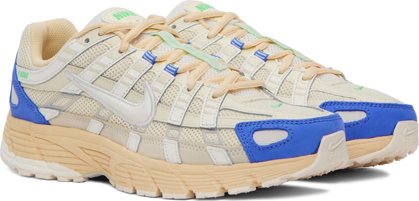 Nike Yellow & White P-6000 Sneakers - Picture 2