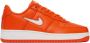 Nike Orange Air Force 1 Low Retro Sneakers - Thumbnail 1