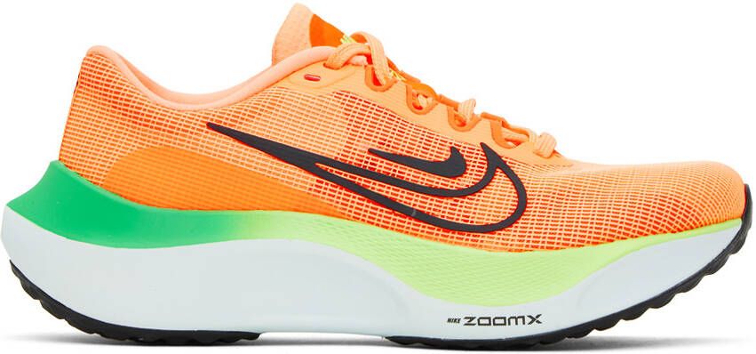 Nike Orange Zoom Fly 5 Sneakers