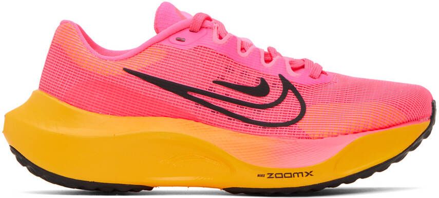 Nike Pink Zoom Fly 5 Sneakers
