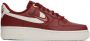 Nike Red Air Force 1 '07 Premium Sneakers - Thumbnail 1