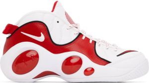 Nike Red & White Air Zoom Flight 95 Sneakers