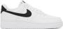Nike White & Black Air Force 1 '07 Sneakers - Thumbnail 1