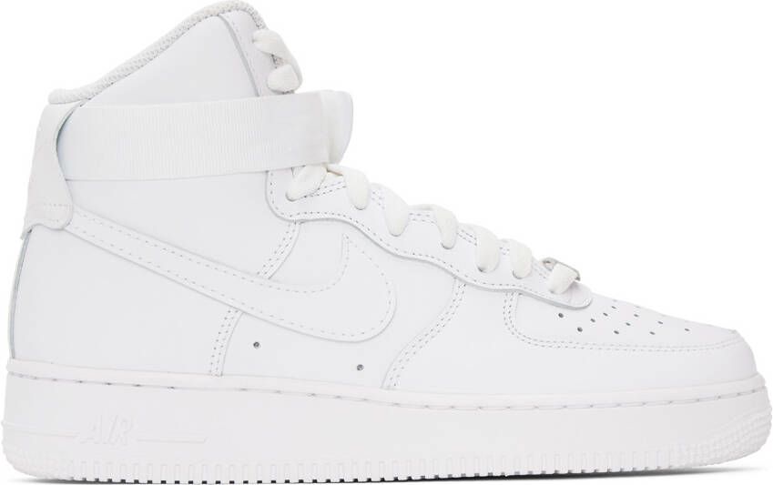 Nike White Air Force 1 High '07 LE Sneakers